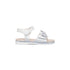 Sandali bianchi da bambina con fiocchetto e strass Le scarpe di Alice, Scarpe Bambini, SKU k283000368, Immagine 0